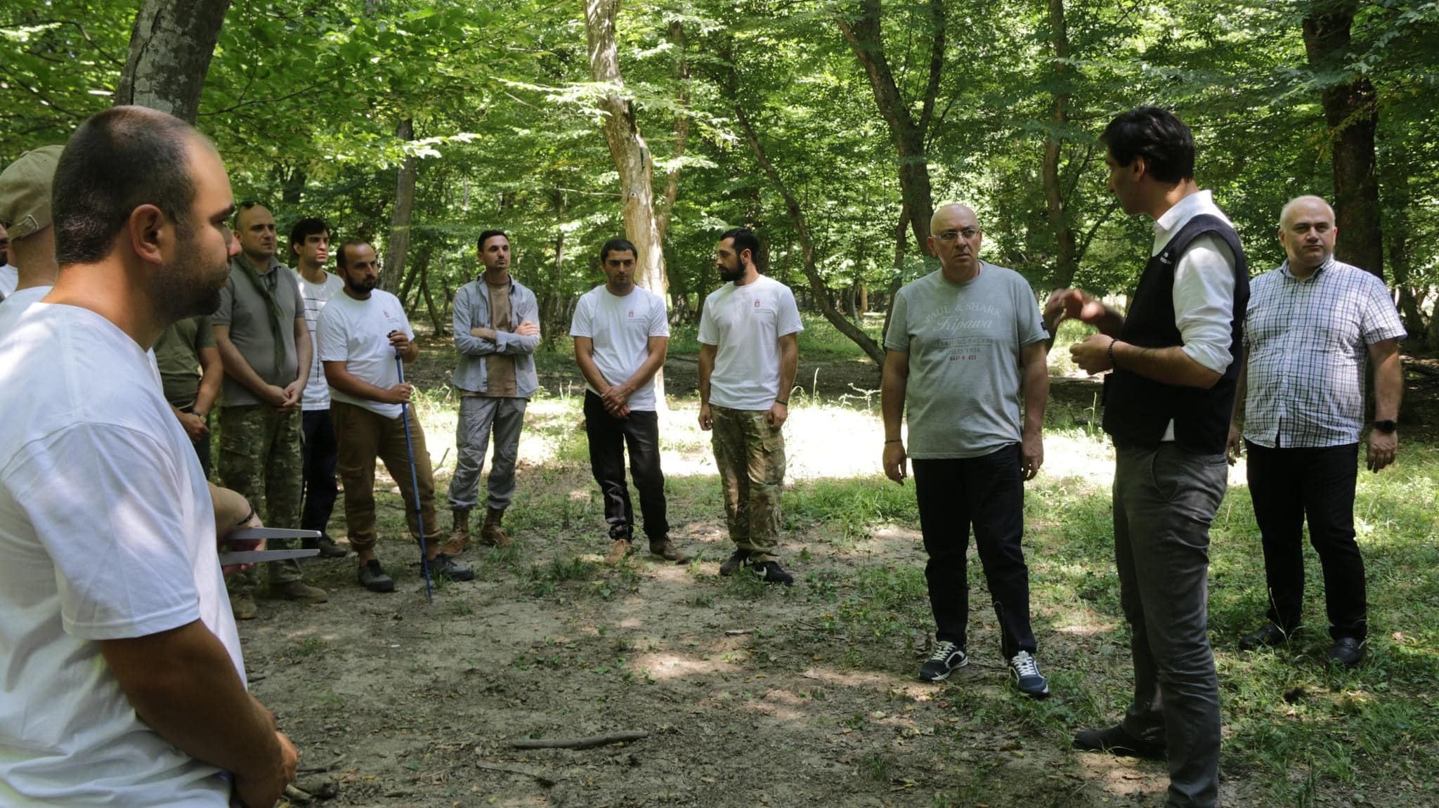 Forest inventory works in Kvareli and Telavi municipalities
