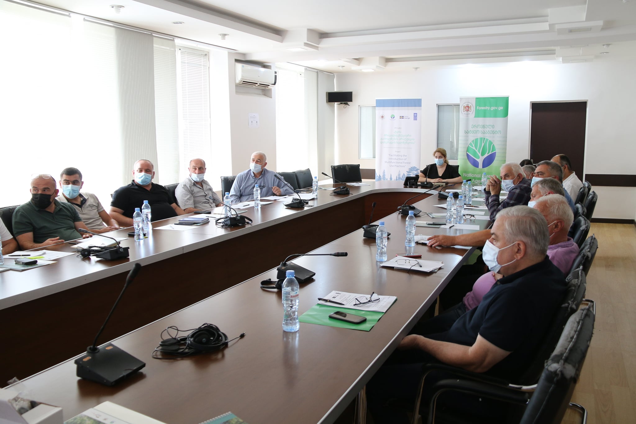 About 400 employees of the National Forest Agency underwent special training