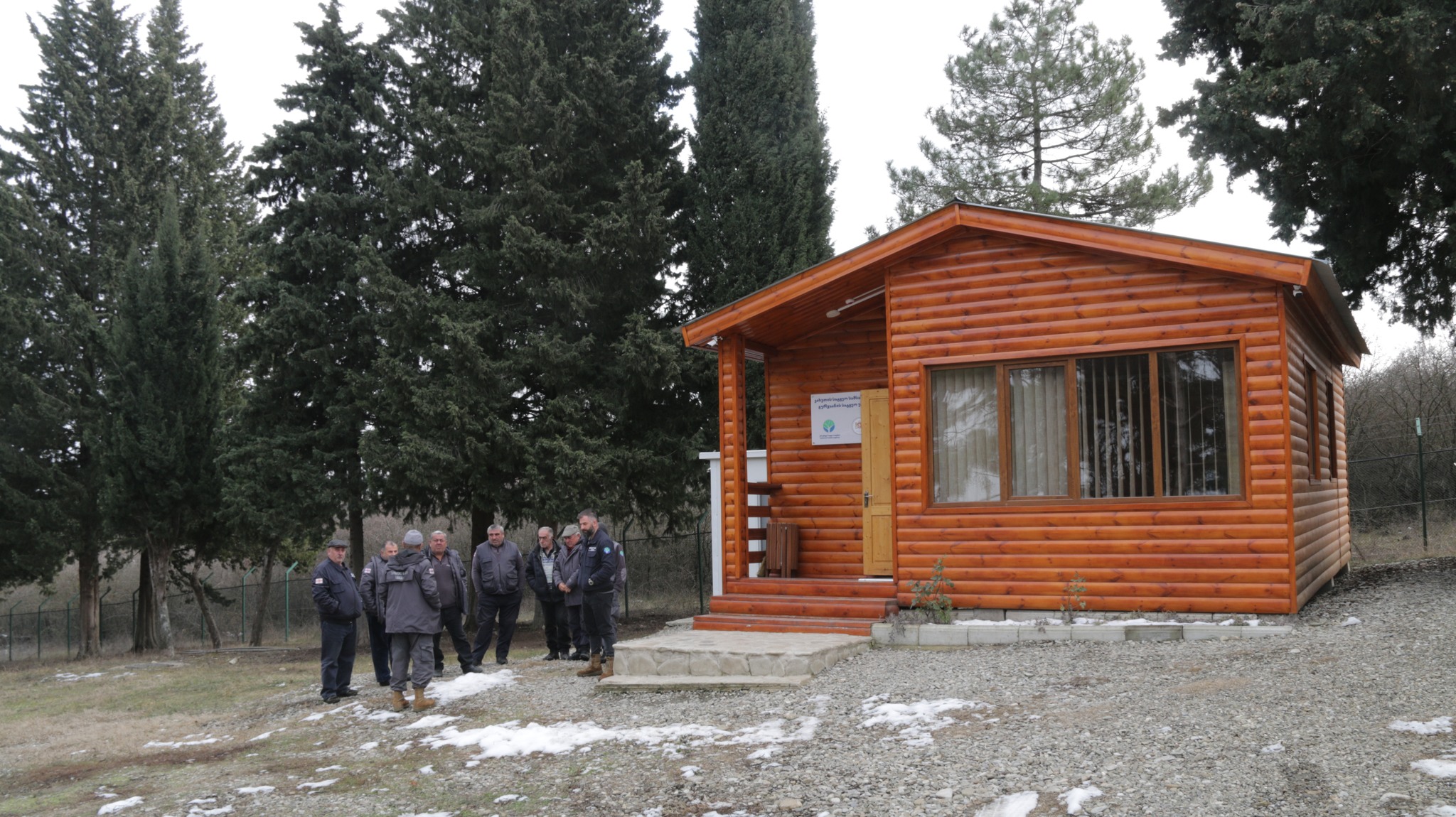 The Head of the Agency in the Business yard of Gurjaani