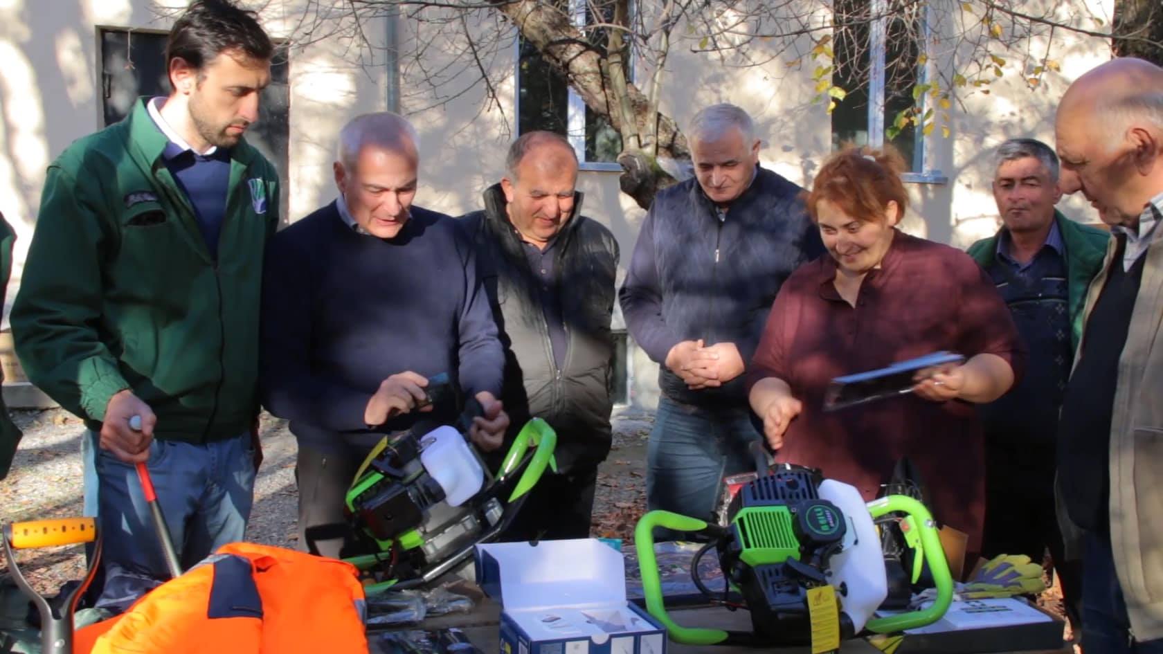 WWF handed over special equipment to Racha-Lechkhumi Kvemo Svaneti Forestry Service