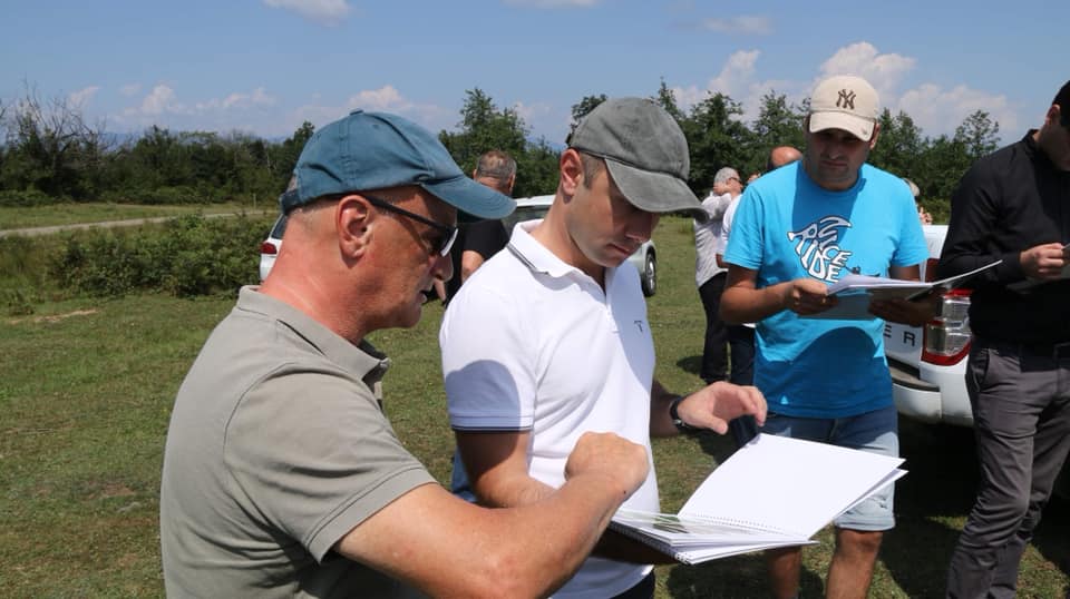 Meeting with expert in Chestnuts forest of Zestaphoni