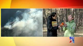 Forest fires prevention - Natia Iordanishvili in TV Show "Good morning, Georgia!" (part 3)