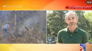 Giorgi Mamadashvili in TV Show Good morning, Georgia! about forest fire prevention