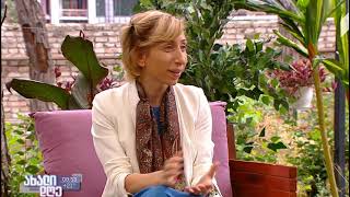 Natia Iordanishvili in TV Show New Day about forest fire prevention measures