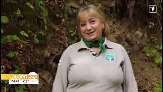 October 10 - Forester Day: Lamzira KIkalia , Forester from Samegrelo-Zemo Svaneti