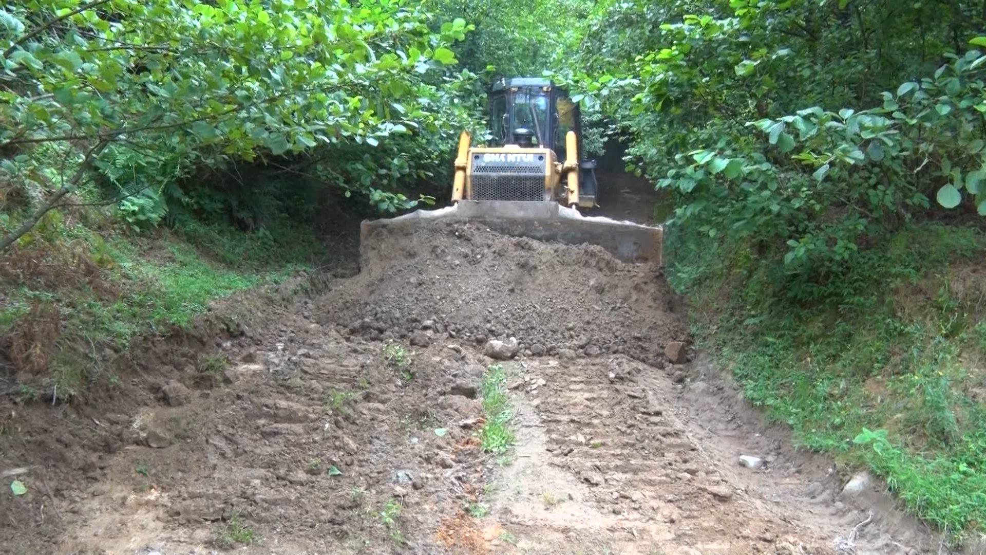 Construction of forestry roads in village Sviri