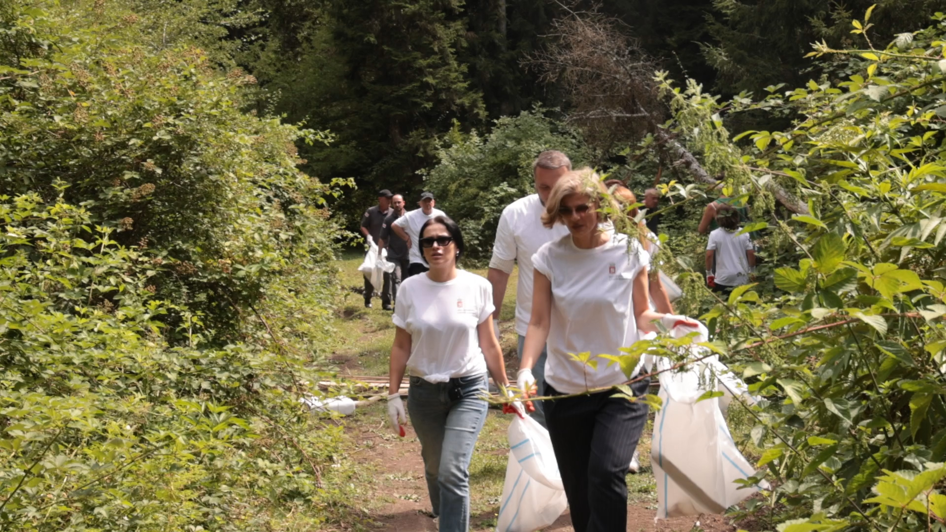 Cleaning action in the territory of Borjomi Plateau