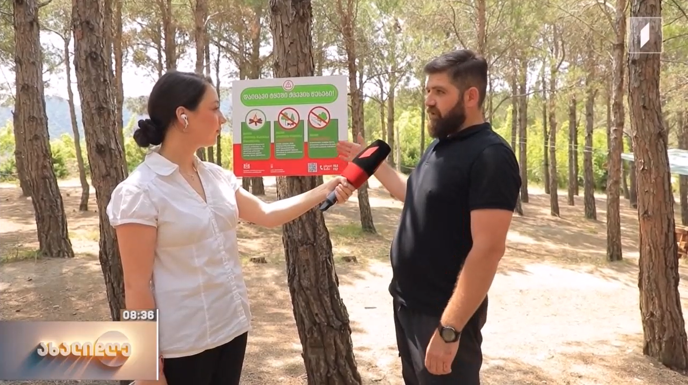 "Follow the rules of behavior in the forest" – Giorgi Tkhelidze on the show "Akhali Dge"