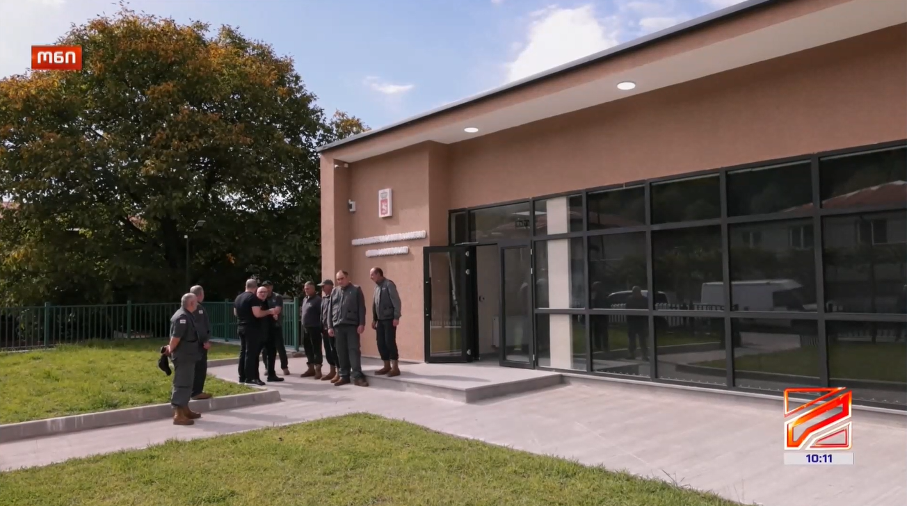 New administrative buildings of forest districts